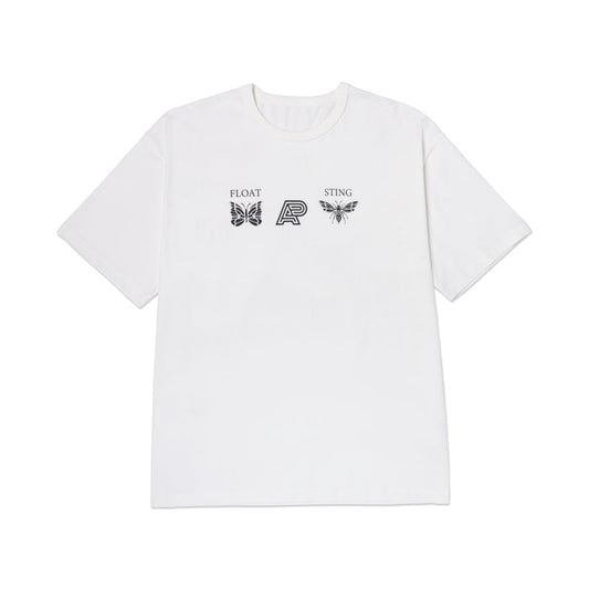 Needles x AP - T-Shirt - White - Stack Logo