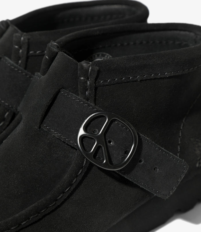 Needles x Clarks - Wallabee Strap Boots - Black