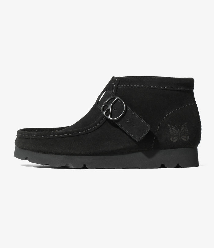 Needles x Clarks - Wallabee Strap Boots - Black