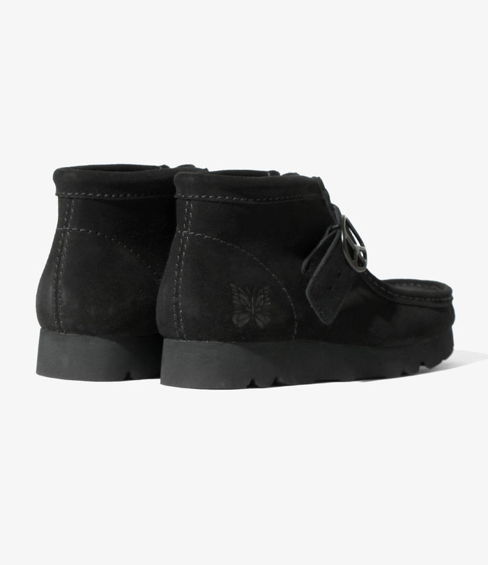 Needles x Clarks - Wallabee Strap Boots - Black