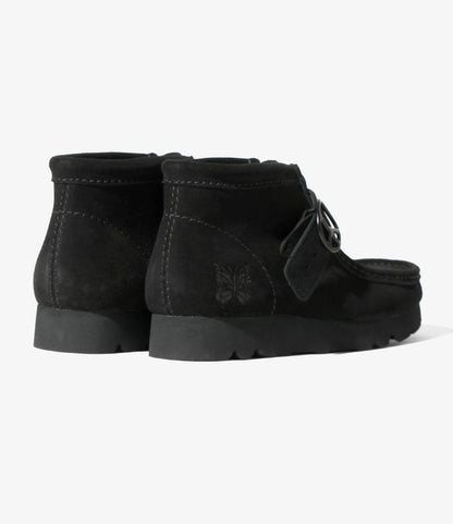 Needles x Clarks - Wallabee Strap Boots - Black