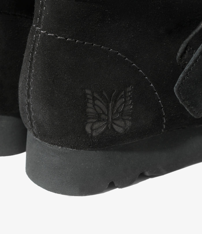Needles x Clarks - Wallabee Strap Boots - Black