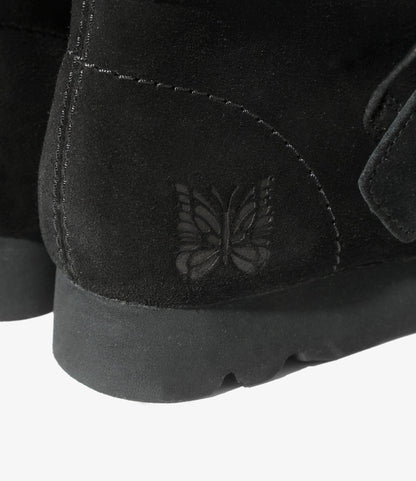 Needles x Clarks - Wallabee Strap Boots - Black