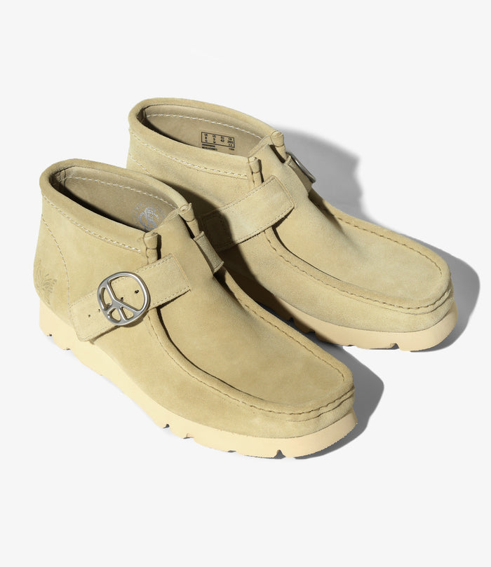 Needles x Clarks - Wallabee Strap Boots - Maple
