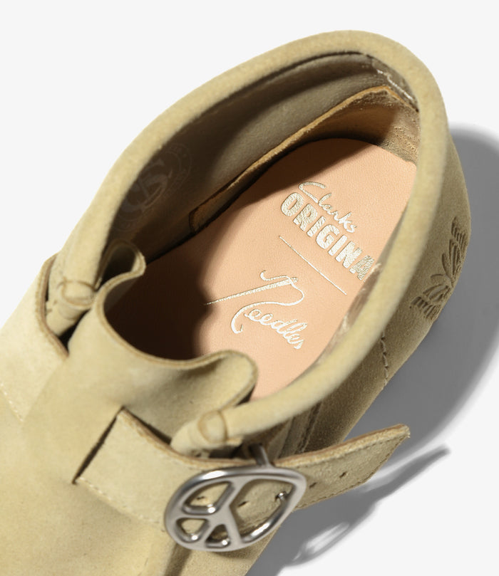 Needles x Clarks - Wallabee Strap Boots - Maple