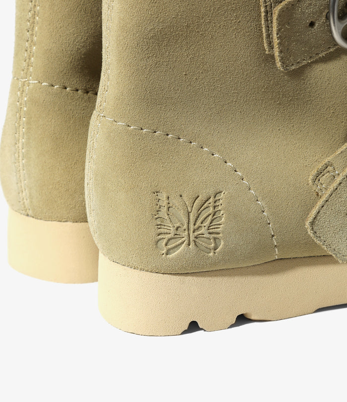 Needles x Clarks - Wallabee Strap Hi - Maple