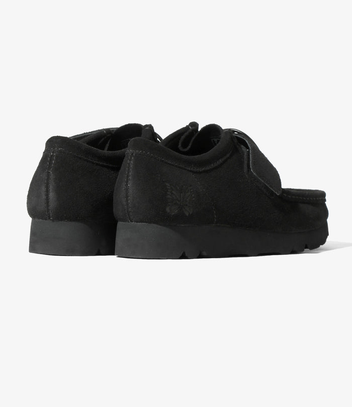 Needles x Clarks - Wallabee Strap Low - Black