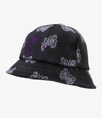 Needles x Kae Tanaka Bermuda Hat - Black - Poly Jacquard