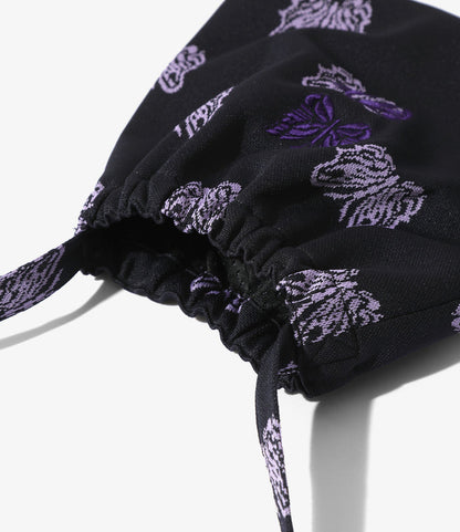 Needles x Kae Tanaka Elastic Pochette - Black - Poly Jacquard