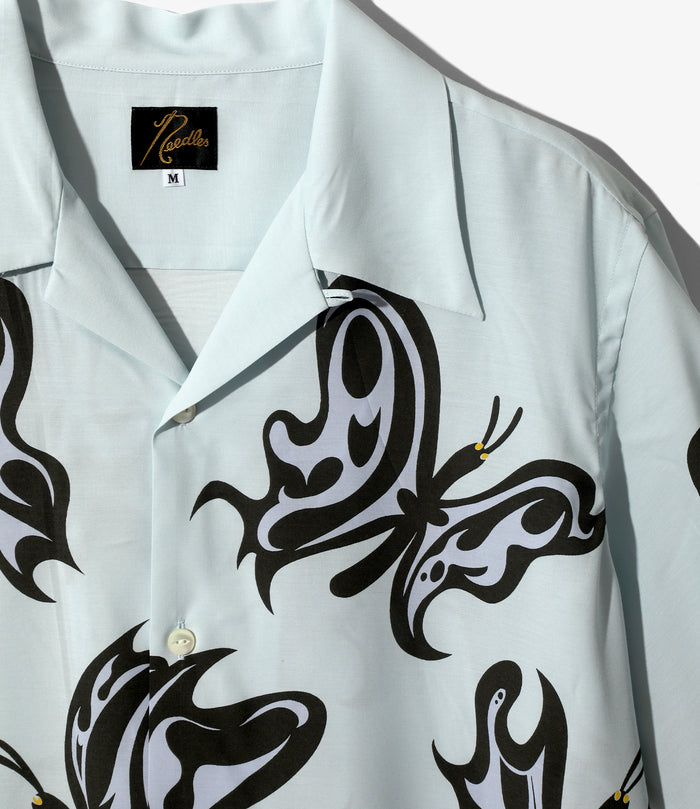 Needles x Kae Tanaka S/S One-Up Shirt - Lt. Blue - KT Papillon