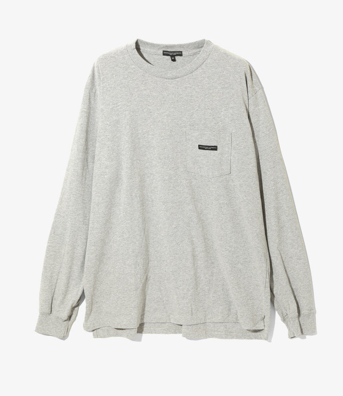 Nepenthes Special - L/S Crew Neck Tee - Heather Grey