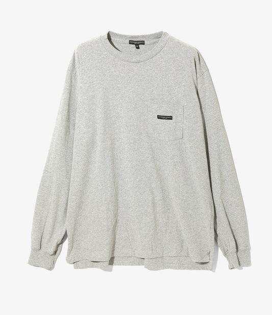 Nepenthes Special - L/S Crew Neck Tee - Heather Grey