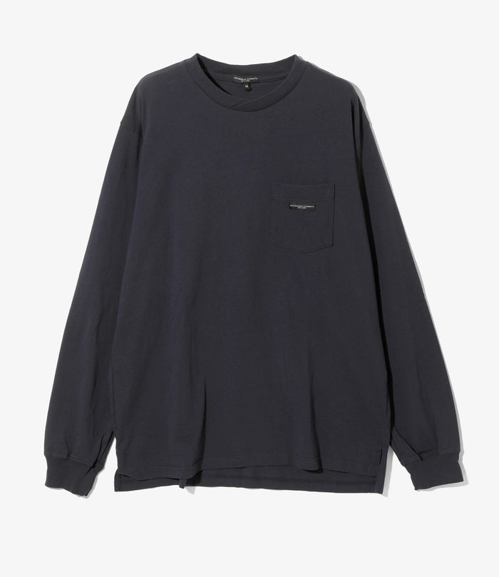 Nepenthes Special - L/S Crew Neck Tee - Navy