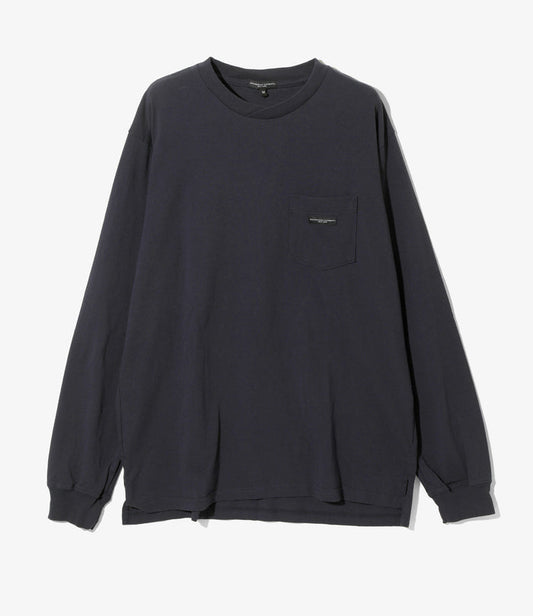 Nepenthes Special - L/S Crew Neck Tee - Navy