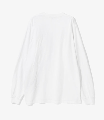 Nepenthes Special - L/S Crew Neck Tee - White