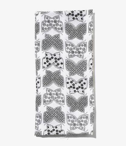 Nepenthes Special - Tenugui - White - Papillon Print