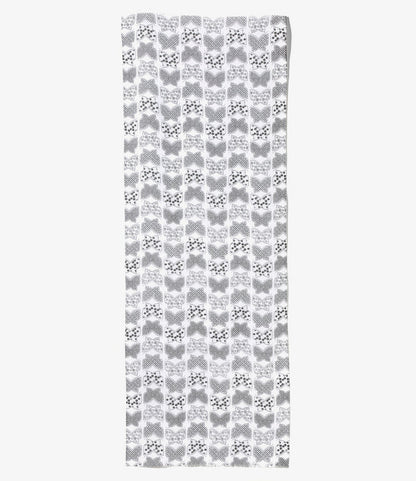 Nepenthes Special - Tenugui - White - Papillon Print