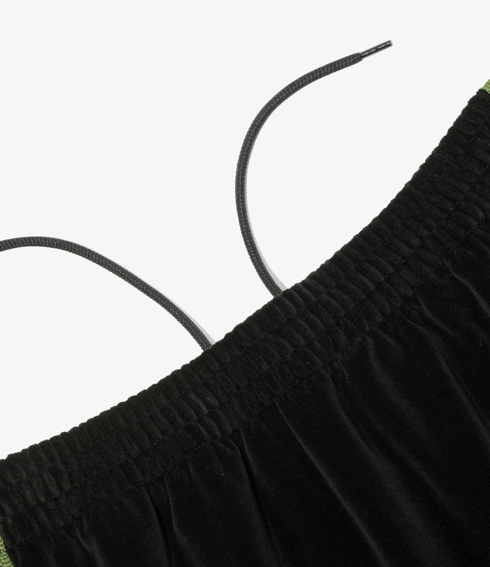 Nepenthes Special - Women's Pencil Skirt - Black - C/PE Velour