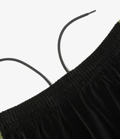 Nepenthes Special - Women's Pencil Skirt - Black - C/PE Velour