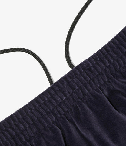 Nepenthes Special - Women's Pencil Skirt - Navy - C/PE Velour