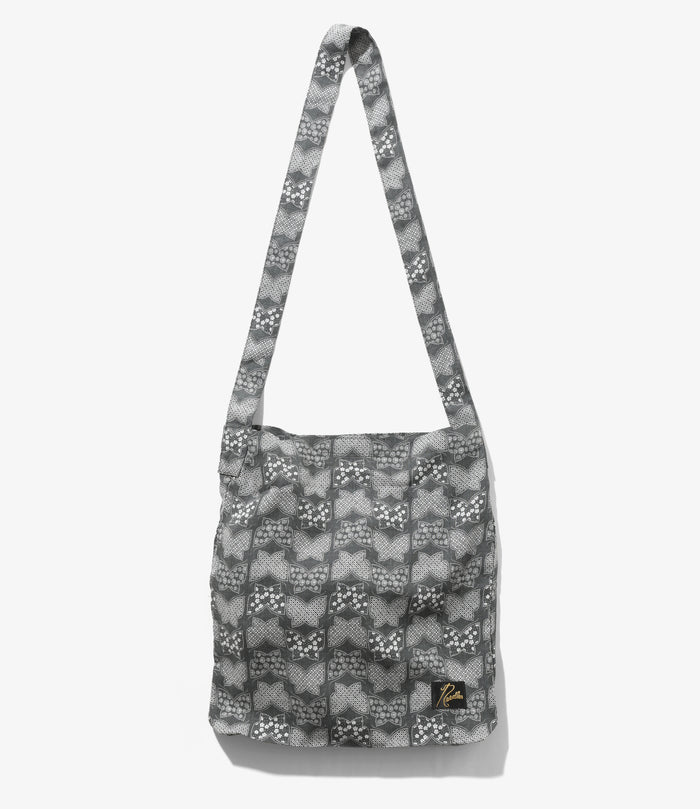 Nepenthes Special Book Bag - Charcoal - Papillon Print