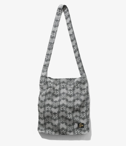 Nepenthes Special Book Bag - Charcoal - Papillon Print