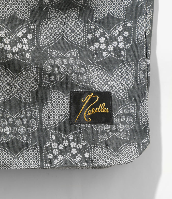 Nepenthes Special Book Bag - Charcoal - Papillon Print