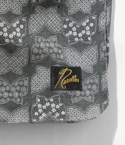 Nepenthes Special Book Bag - Charcoal - Papillon Print