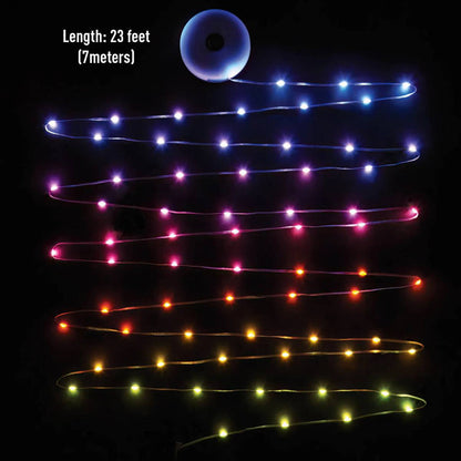 Nite Ize Radiant® StarLit Disco-Select Lantern + String Light™