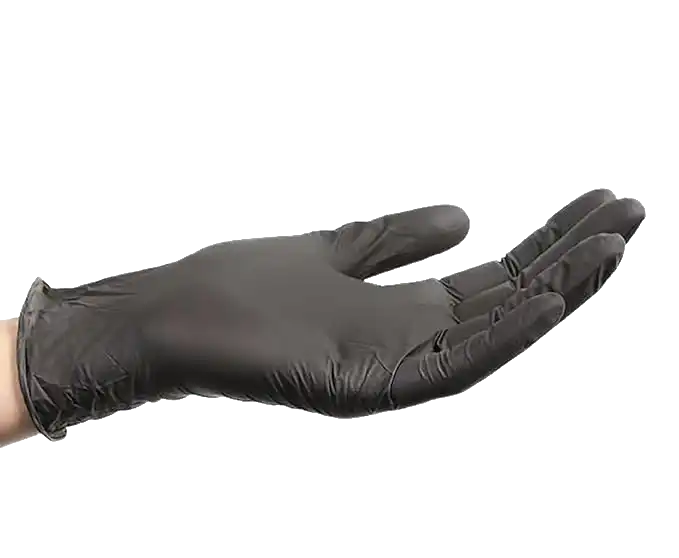 Nitrile Gloves Powder Free Black (10x95 ct) - xlrg