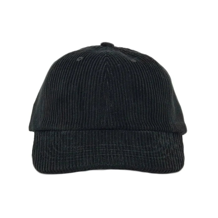 NLA x WHR - Cord Hat - Black Cotton 8W Corduroy