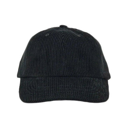 NLA x WHR - Cord Hat - Black Cotton 8W Corduroy