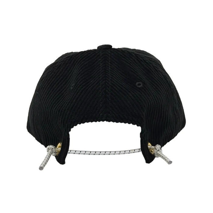 NLA x WHR - Cord Hat - Black Cotton 8W Corduroy