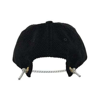 NLA x WHR - Cord Hat - Black Cotton 8W Corduroy