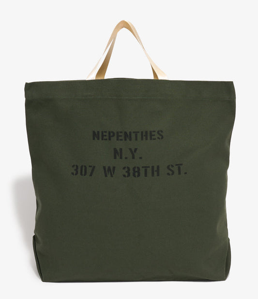 NNY Canvas Tote Bag - Small - Olive - Recycled Canvas
