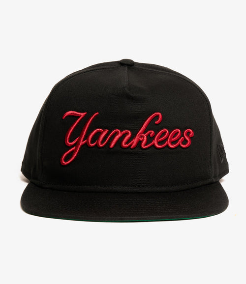 NNY Special -  Yankees - New Era Golfer Snapback- Black / Red