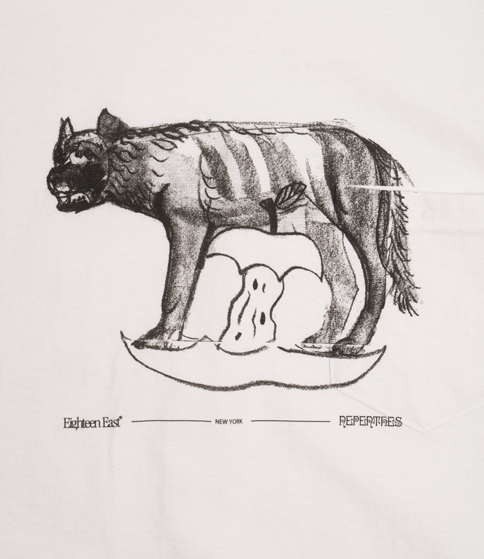 NNY x 18 East - T-shirt - White