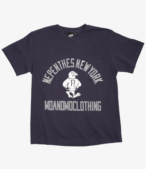 NNY x MOANDMO - Collage Eagle T-Shirt - Navy