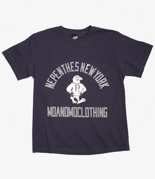 NNY x MOANDMO - Collage Eagle T-Shirt - Navy