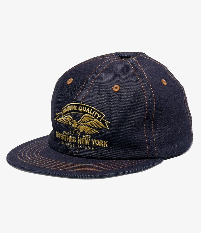 NNY x MOANDMO - Denim Eagle Emb. Cap - Indigo