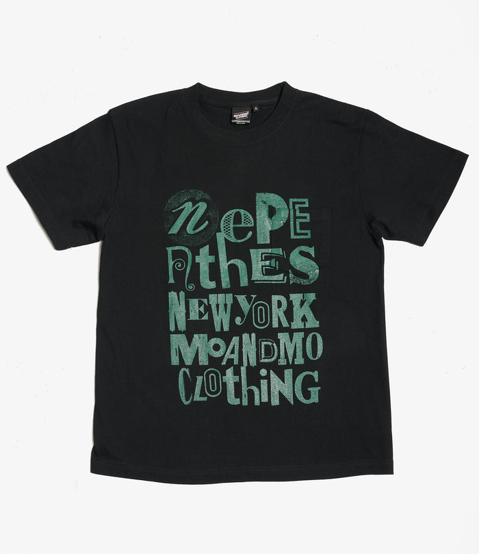 NNY x MOANDMO - Typography T-Shirt - Black