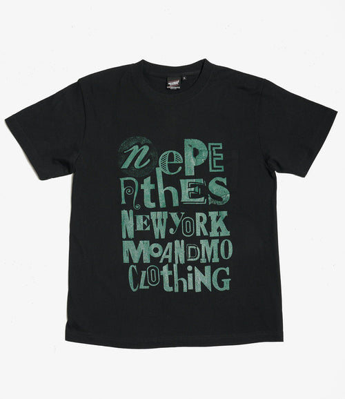 NNY x MOANDMO - Typography T-Shirt - Black