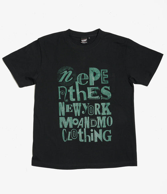 NNY x MOANDMO - Typography T-Shirt - Black