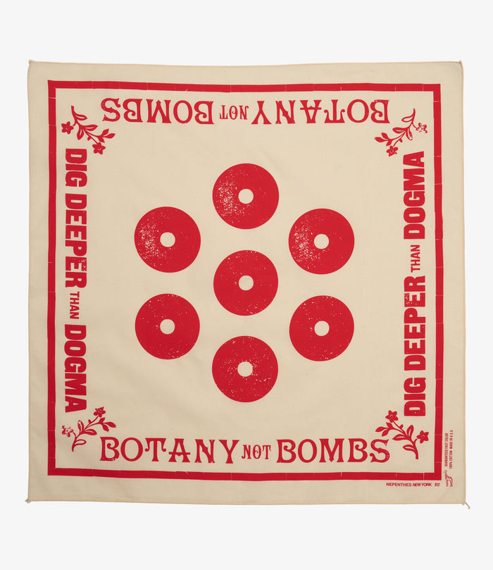 NNY x Mokume - Printed Bandana - White