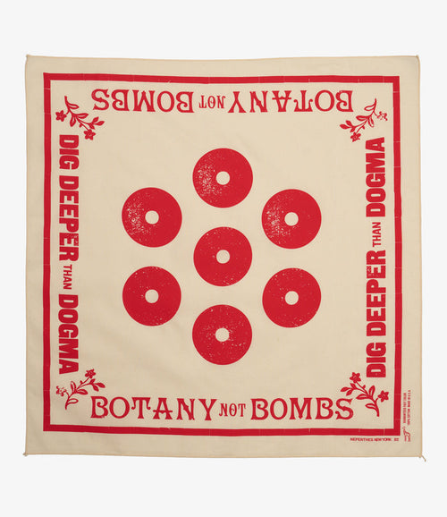 NNY x Mokume - Printed Bandana - White
