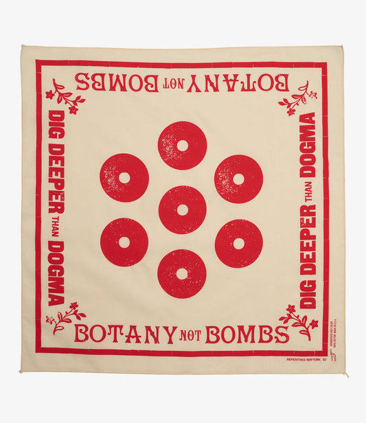 NNY x Mokume - Printed Bandana - White
