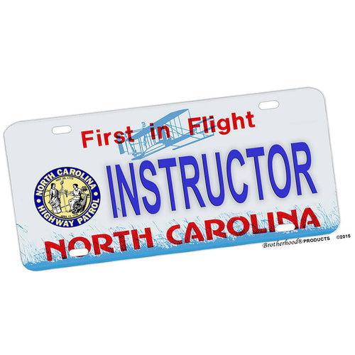 North Carolina State Highway Patrol Ranks License Plate