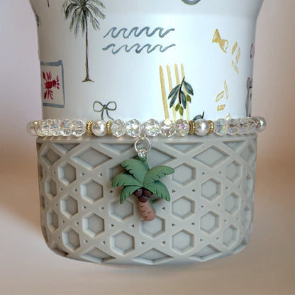 Palm Tree Tumbler Bracelet