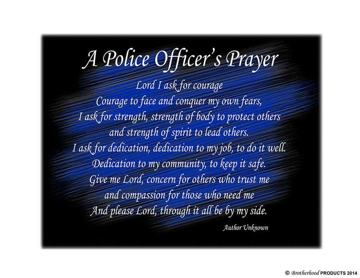 Personalize Thin Blue Line Padfolio Bundle