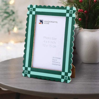 Picture Frame Chalet Verde Collection Resin Inlay Green – 4x6 & 5x7"